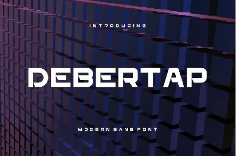 Debertap font