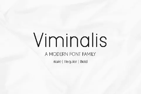 Viminalis Sans Family font