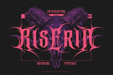 Riseria font