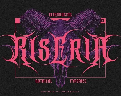 Riseria font