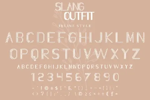 Slang Outfit Sans Serif font