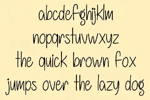 Never Ever font
