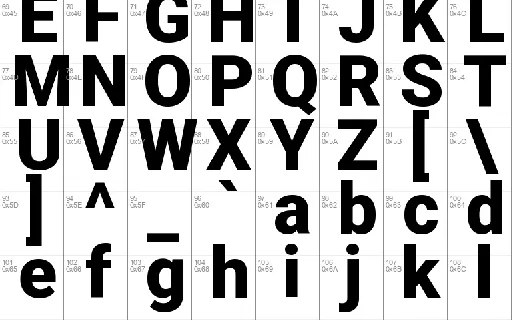 Roboto font