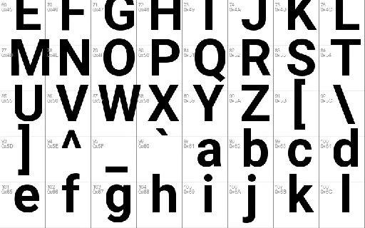 Roboto font