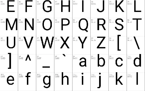 Roboto font