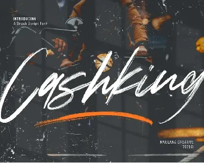 Cashking font