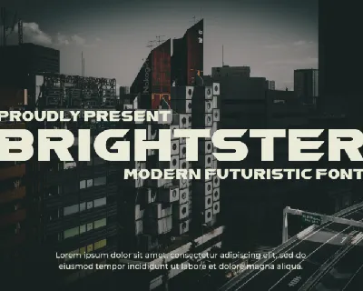 Brightster font