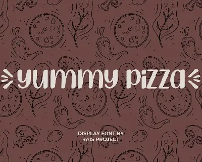 Yummy Pizza font