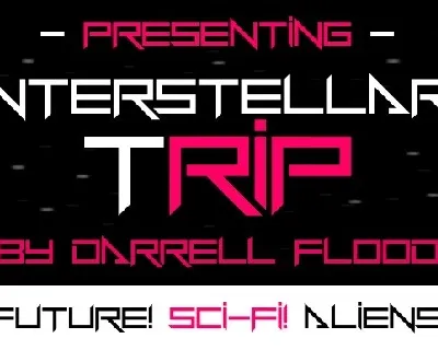 Interstellar Trip font