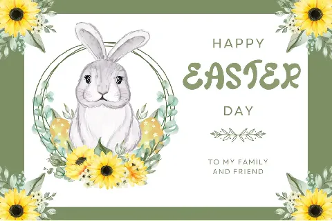 Cute Easter - Personal Use font