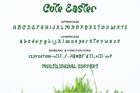 Cute Easter - Personal Use font