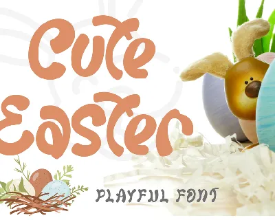 Cute Easter - Personal Use font