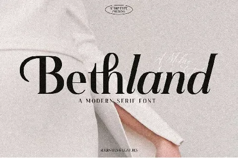 Bethland font