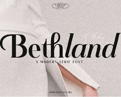 Bethland font