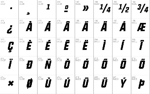 Upbolters New font