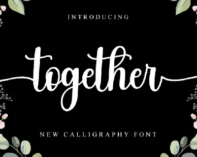 Together Typeface font