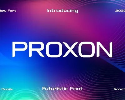 Proxon font
