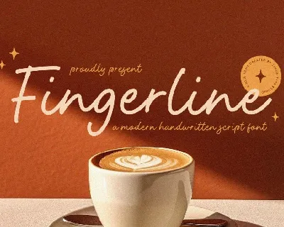 Fingerline font