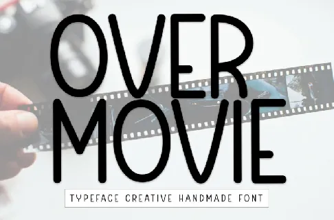 Over Movie Display font