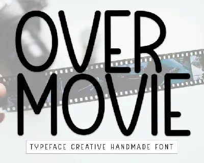Over Movie Display font