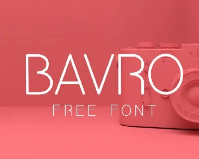 Bavro Free font