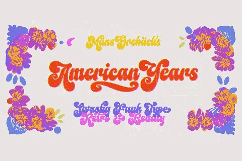 American Years font