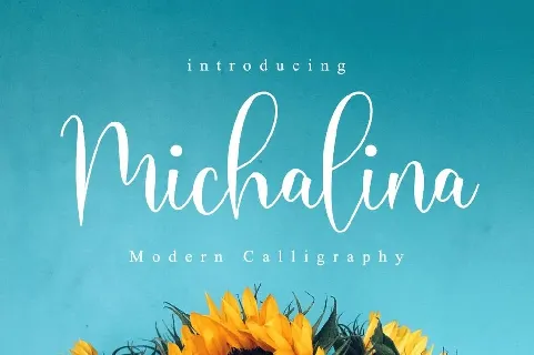 Michalina font