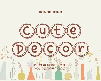 Cute Decor Demo font