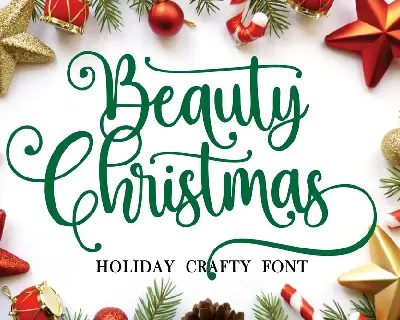 Beauty Christmas font