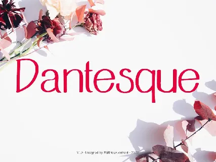 Dantesque font