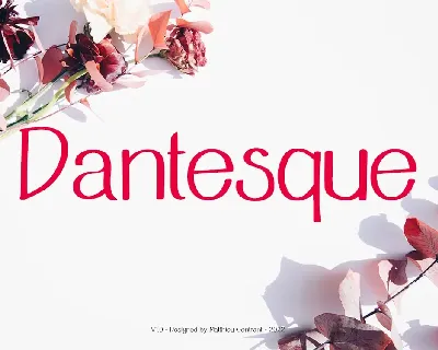 Dantesque font