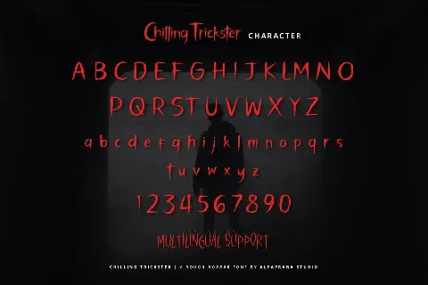 Chilling Trickster font