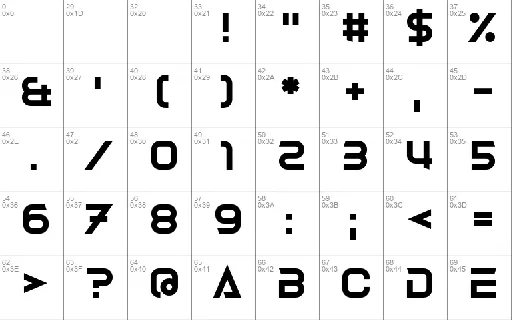 Skygraze font