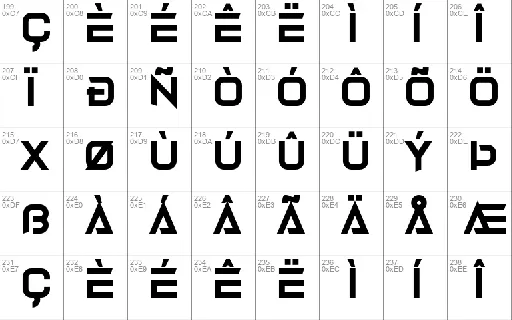 Skygraze font