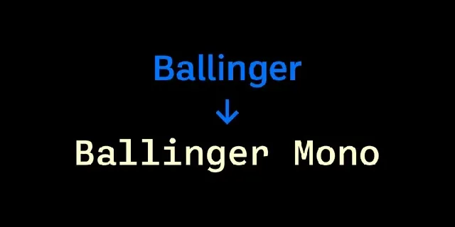 Ballinger Family font