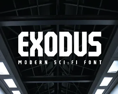 Exodus font