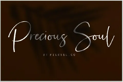 Precious Soul font