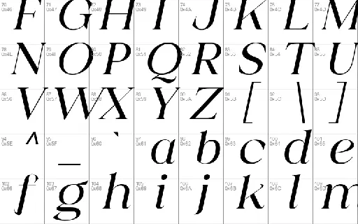 Shavina font