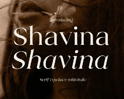 Shavina font