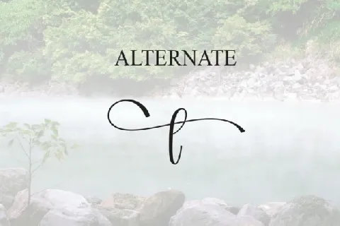 Brimstone Calligraphy font