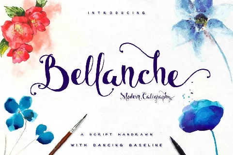 Bellanche font