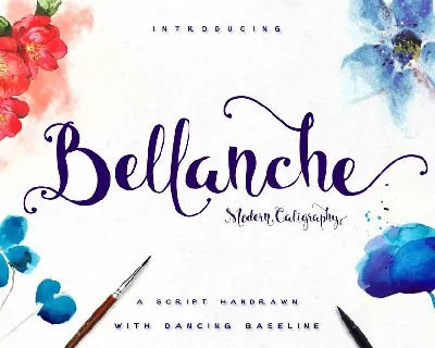 Bellanche font