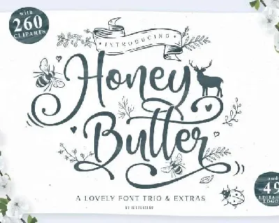 Honey Butter font