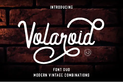 Volaroid font