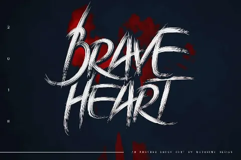 Brave Heart font
