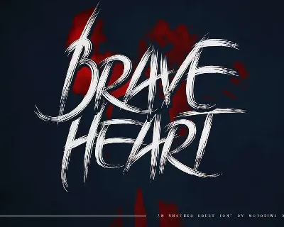 Brave Heart font