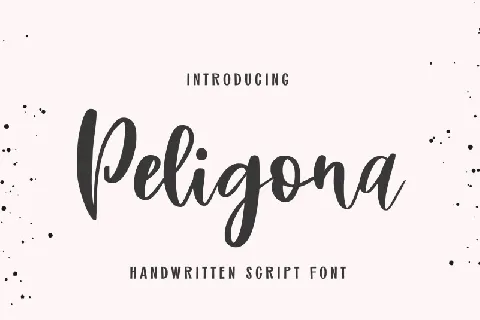 Peligona font