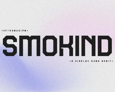 Smokind font