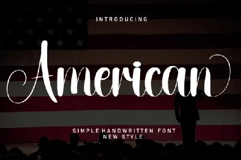 American Script Typeface font