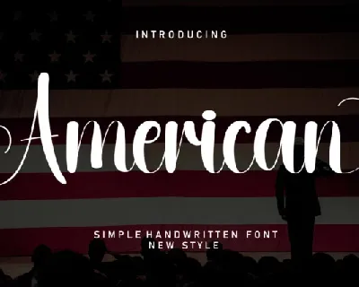 American Script Typeface font